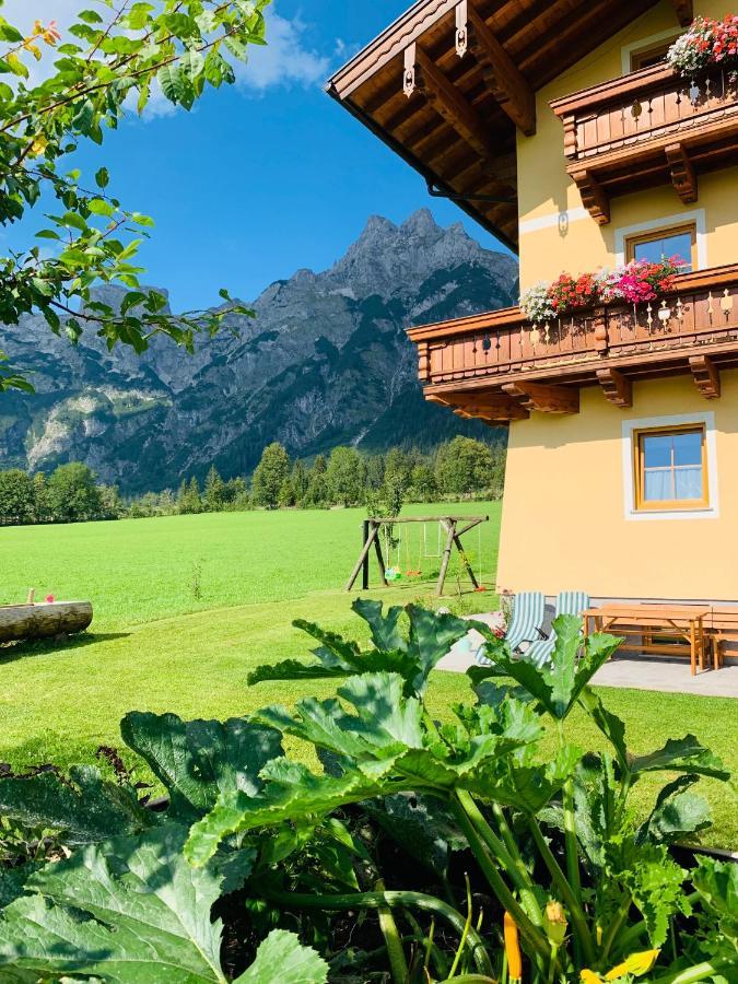 Alpen Appartements Oberlehengut Werfenweng Eksteriør billede